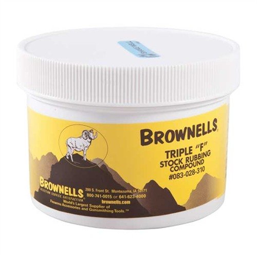 Le TRIPLE "F"™ est un composé de polissage ultra-fin qui améliore l'apparence des finitions, donne une brillance éclatante et élimine les rayures fines.
