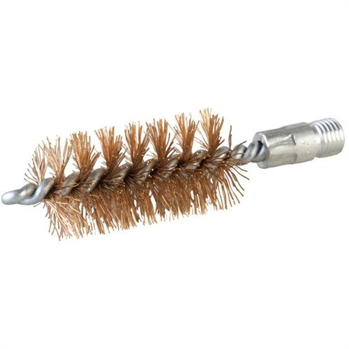 La spazzola DOUBLE-TUFF™ in bronzo extra spesso rimuove facilmente i depositi di carbonio senza graffiare le canne di pistole, fucili e fucili a pompa.