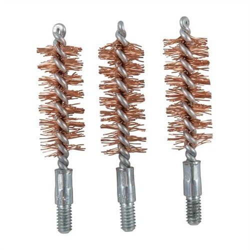 Die DOUBLE-TUFF™ BORE BRUSH entfernt mühelos hartnäckige Ablagerungen mit extra-dicken Phosphorbronze-Borsten, die die Läufe nicht zerkratzen.