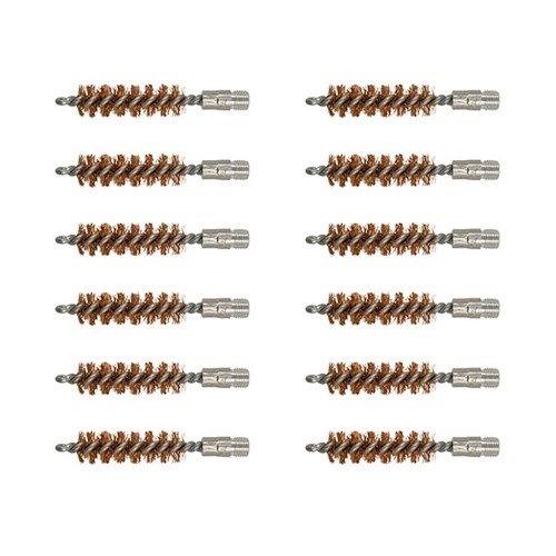 Die DOUBLE-TUFF™ Bore Brush mit extra-dicken Phosphorbronze-Borsten entfernt mühelos hartnäckige Ablagerungen in deinen Waffen, ohne die Läufe zu zerkratzen.