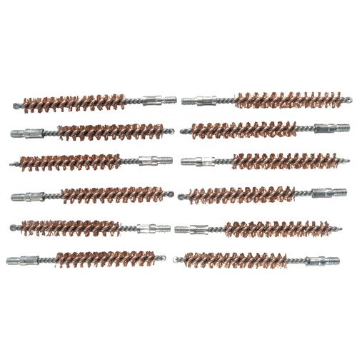 Die DOUBLE-TUFF™ BORE BRUSH reinigt mühelos stark verschmutzte Läufe mit extra-dicken, phosphorbronzenen Borsten, die keine Kratzer hinterlassen.
