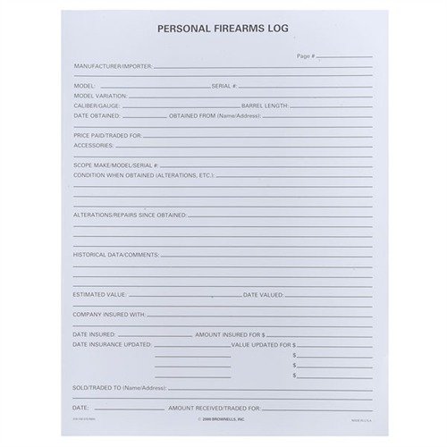 Organise facilement les infos de tes armes avec ce pack de 25 dossiers en papier épais, incluant des protège-feuilles en polypropylène pour chaque arme.