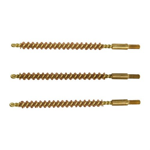 Die STANDARD LINE BRONZE BORE BRUSHES bieten langlebige, gründliche Reinigung mit einem robusten, einteiligen Stahlgriff und hochwertigem Phosphorbronze-Draht.