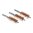 BROWNELLS STANDARD LINE BRONZE PISTOL BRUSH 10MM/40 CALIBER 3 PACK