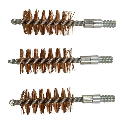 Entdecke die STANDARD LINE BRONZE BORE BRUSHES von BROWNELLS – langlebige, hochwertige Bürsten für gründliche Reinigung, jetzt in praktischen 3er-Packungen!