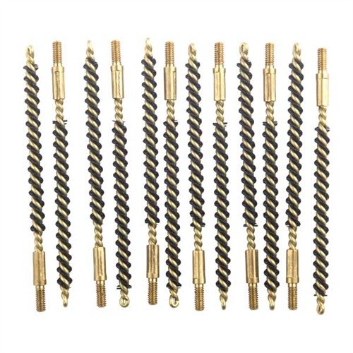 Le spazzole per canne in nylon Brownells offrono resistenza ai solventi, design in acciaio monopezzo e una pulizia efficace senza graffi, in un pratico pacco da 12.
