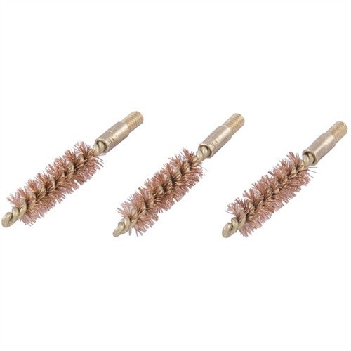 Die SPECIAL LINE DOUBLE-TUFF BORE BRUSH bietet extra-dicke Phosphorbronze-Borsten für effektives Reinigen von .38SPL/.357 Pistolen. Robust und langlebig!