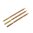 BROWNELLS SPECIAL LINE DEWEY BRUSH, BRONZE, .22 CAL RF RIFLE, 3 PACK