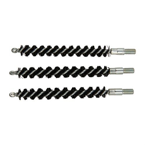 Le spazzole per canne in nylon di Brownells offrono una pulizia efficace senza graffi, con manici in acciaio resistenti e disponibili in confezioni convenienti.