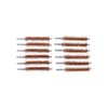 Die BRONZE HANDGUN CHAMBER BRUSHES bieten feine Phosphorbronze-Borsten für eine gründliche Reinigung deiner 10mm/.40 Kaliber Waffen. 12er Pack für optimale Pflege!