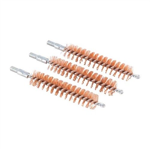 Ces brosses de chambre en bronze phosphoreux sont parfaites pour nettoyer les chambres des armes de poing .44/.45, offrant une qualité supérieure et un ajustement parfait.