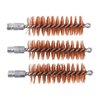 BROWNELLS CHAMBER BRUSH, BRONZE, 12 GAUGE, 5/16"-27 THREAD, 3 PACK