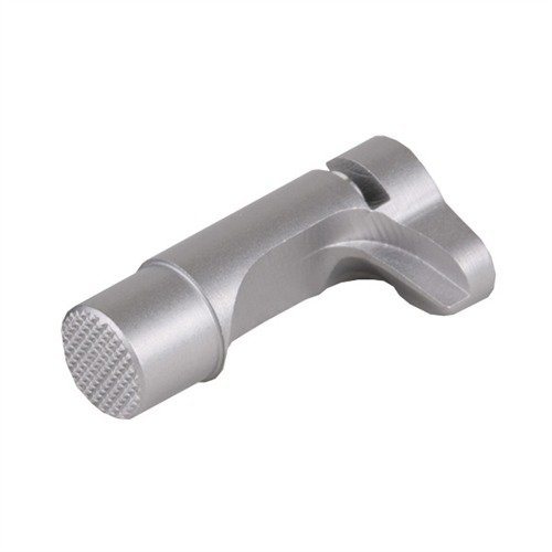 Der 1911 Extended Tactical Magazine Release ermöglicht schnellere Magazinwechsel, passt in Holster und bietet dank der längeren Taste besseren Griff.