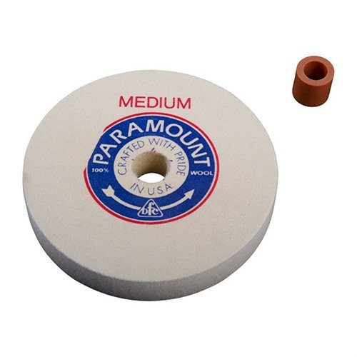Le ruote di feltro Bacon Felt Company offrono una finitura impeccabile grazie alla loro densità controllata, ideali per professionisti e appassionati di armi.