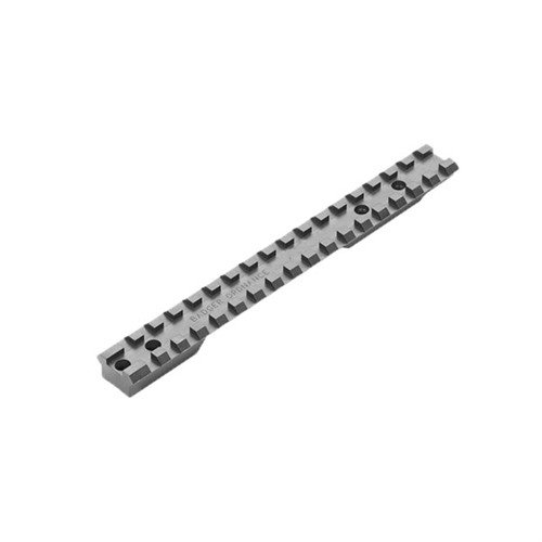 Le rail de lunette Badger Ordnance pour Remington 700 offre un angle intégré pour des tirs longue distance, une base en acier robuste et une compatibilité Picatinny.