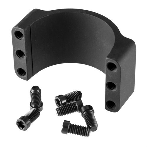L'adattatore Specialty Mount da 34mm di Badger Ordnance consente un montaggio facile e veloce di accessori su ottiche, realizzato in lega di alluminio anodizzato.
