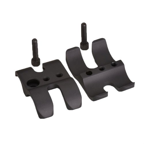 Il MAGAZINE EXTENSION SUPPORT CLAMP in alluminio leggero offre supporto extra per tubi di caricamento estesi, riducendo vibrazioni e garantendo un'alimentazione affidabile.