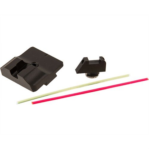 Améliore ta précision avec le Tactical Rear et le Fiber Optic Front, offrant une visibilité optimale et un alignement rapide pour des performances de tir exceptionnelles.