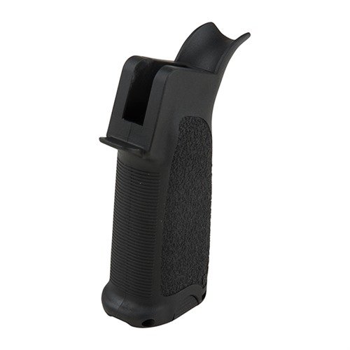Der AR-15 MOD-3 GUNFIGHTER GRIP bietet ergonomischen Komfort, eine rutschfeste Oberfläche und einen praktischen Stauraum für Batterien oder Kleinteile.