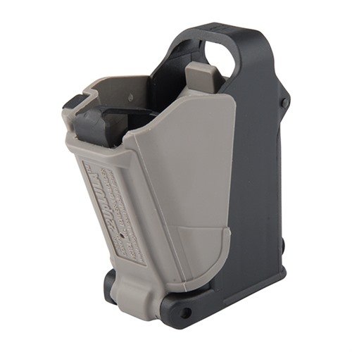 Le chargeur et déchargeur 22UpLULA™ facilite le chargement des chargeurs .22LR larges comme ceux des 1911, avec un bec en métal étroit pour un chargement rapide.