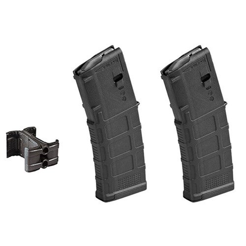 Il caricatore AR-15 30RD PMAG GEN M3 è realizzato in polimero resistente e include il Mag Link per ricariche rapide e sicure, senza rumori o movimenti.