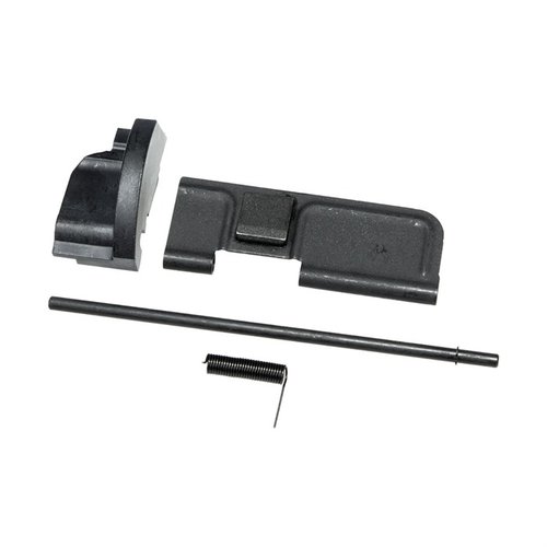 Das AR-15/M16 Ejection Port Cover Kit mit Gasdeflektor reduziert nahezu alle Rückblasteffekte und schützt dein Gesicht vor Gas und Rückständen.