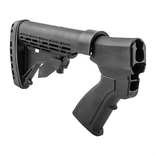 Il buttstock KickLite per Remington 870 offre un sistema di riduzione del rinculo, un design ergonomico e un'installazione facile per un controllo ottimale.