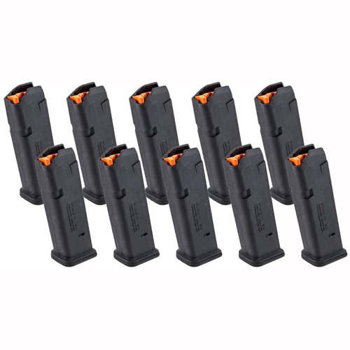 I caricatori PMAG® GL9® per Glock® 17 offrono una costruzione in polimero resistente, alimentazione affidabile e rilascio senza attrezzi, perfetti per ogni situazione.