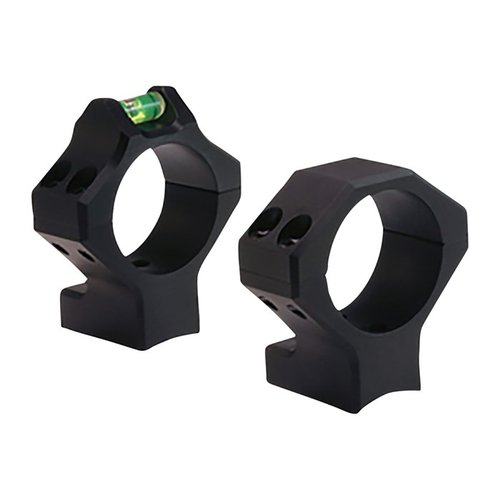 Die Hawkins Precision Long-Range Hybrid Ringe sind leichte, robuste 25 MOA Ringe, CNC-gefräst aus 6061 Aluminium, ideal für deine Remington 700.