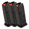 Le PMAG® GL9® pour Glock® 19 offre une construction en polymère durable, un suiveur anti-tilt, et une capacité de 10 coups, idéal pour une utilisation fiable.