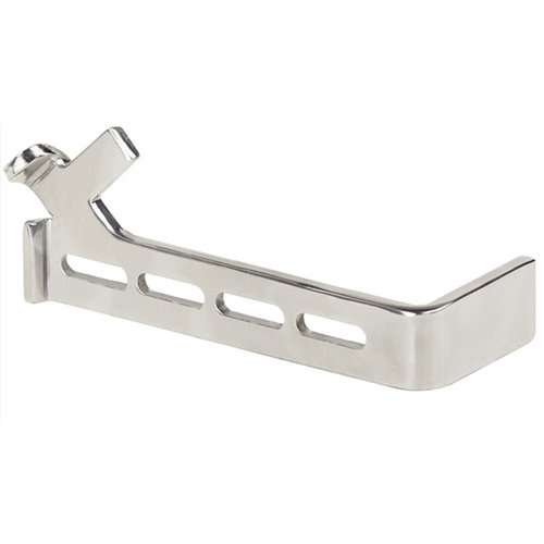 Der 5.0 Tactical Trigger Connector aus Edelstahl verkürzt den Abzugsweg, verbessert den Reset und reduziert das Abzugsgewicht auf 5 Pfund für präzisere Schüsse.