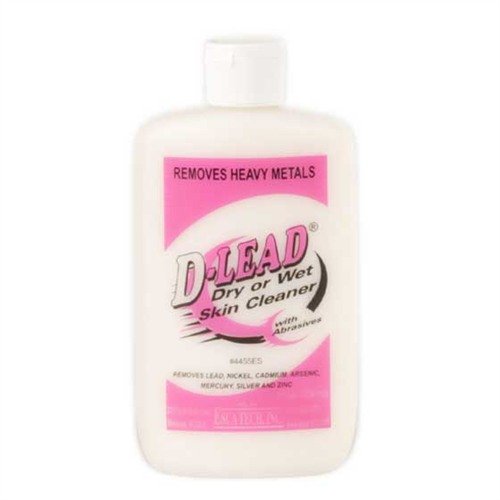 Entferne schädliches Blei und Schwermetalle von deiner Haut mit D-Lead. Praktische D-Wipe Tücher und der 8 oz. Skin Cleaner sorgen für Sauberkeit und Pflege.