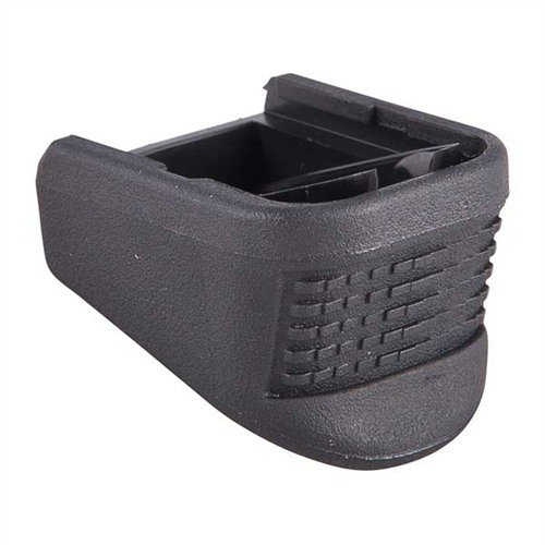 Die GRIP EXTENSION für GLOCK® verbessert die Recoil-Kontrolle und sorgt für präzisere Schüsse, während sie den kleinen Finger bequem unterstützt.