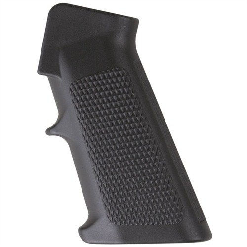 Der AR-15 A2 Style Pistol Grip bietet dir eine komfortable Handhabung mit klaren Linien und einem Fingerledges, ideal für Rifle und Carbine. Nur in Schwarz erhältlich.