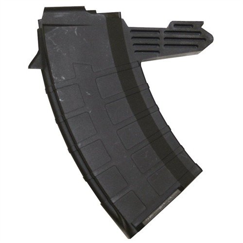 Das SKS Magazin 7.62x39 mit 20 Schuss aus robustem Polymer in Schwarz bietet dir hohe Zuverlässigkeit und eine einfache Handhabung für dein Schiessen.