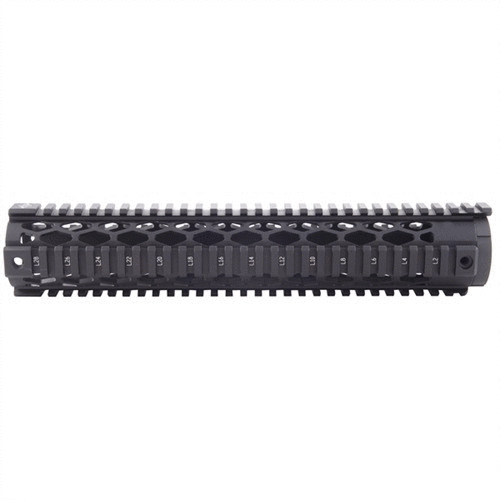 Die AR-15 Diamond Pattern Free Float Handguards bieten hervorragende Wärmeableitung, vier Picatinny-Schienen und sind aus robustem 6061 T6 Aluminium gefertigt.