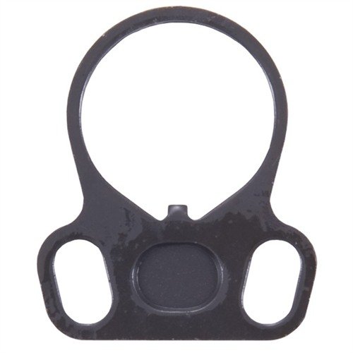 Der AR-15/M16 Sling Adapter End Plate aus 1018 Stahl bietet eine robuste, vielseitige Befestigung für Sling-Systeme an deinem M4-Kollapsstock und ist ambidextrös.