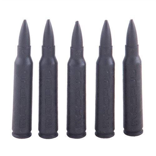 Mit den MAGPUL .223/5.56 Dummy Rounds kannst du sicher das Füttern, die Extraktion und die Magazinfunktion deines AR15 testen, ohne das Risiko eines versehentlichen Abzugs.