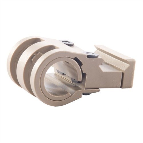 Die Viking Tactics Light Mount bietet eine leichte, flexible Montage für Taschenlampen auf Picatinny-Schienen und ermöglicht schnellen Zugriff auf Schalter.