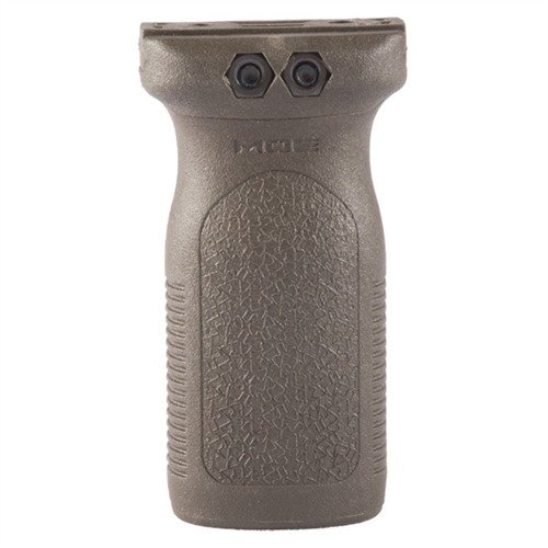 Der MAGPUL RVG Railed Vertical Grip bietet eine ergonomische Form, sicheren Halt bei jedem Wetter und ist mit Picatinny-Schienen sowie vielen nicht-raillierten Forends kompatibel.
