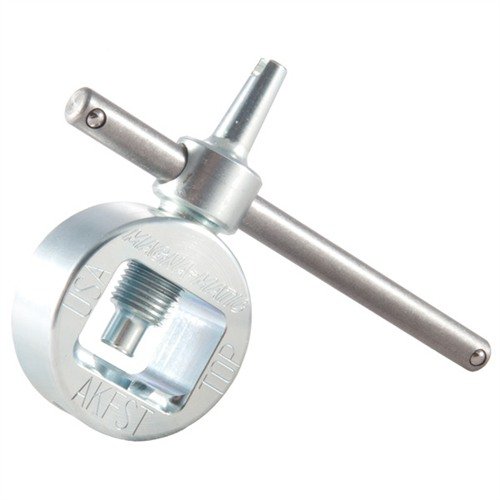 Mit dem AK-47/-74/AKM/SAIGA Front Sight Tool kannst du schnell und präzise Höhen- und Windeneinstellungen an einer Vielzahl von AKs vornehmen.