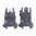MAGPUL MBUS SIGHT SET FLIP-UP POLYMER FOR AR-15 BLACK