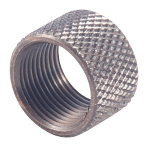 Protegge il tuo canna filettata quando non è installato alcun accessorio. Realizzato in acciaio inossidabile 303 con finitura nera, compatibile con barre filettate Lone Wolf.