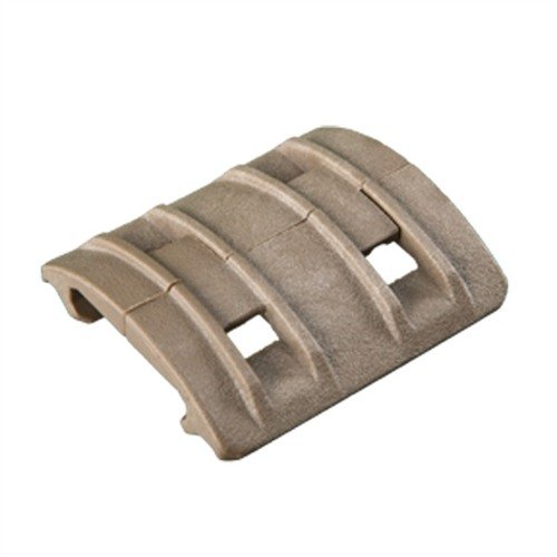 Die XTM Enhanced Rail Panels bieten eine rutschfeste Oberfläche, einfache Montage ohne Zubehörentfernung und sind ideal für 1913 Picatinny Rails. Erhältlich in verschiedenen Farben.