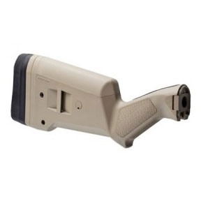 Il calcio SGA ambidestro per Remington 870 offre regolabilità, ergonomia migliorata, pad per riduzione del rinculo e opzioni di rialzo per ottiche.