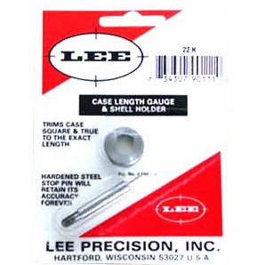 Le Case Length Gauge de LEE Precision est un outil précis et facile à utiliser pour couper à la bonne longueur et égaliser le collet des étuis. Utilise avec le Cutter et Lock Stud.