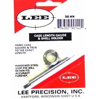 Der CASE LENGTH GAUGE von LEE PRECISION ermöglicht dir ein präzises Trimmen und Ausrichten des Hülsenmunds, ideal in Kombination mit Cutter und Lock Stud.