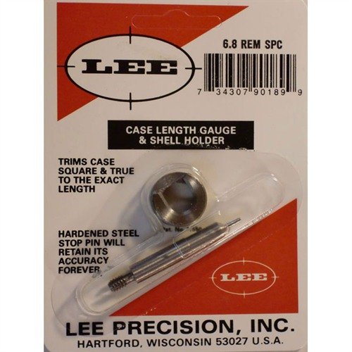 Mit dem CASE LENGTH GAUGE von LEE PRECISION kannst du präzise und einfach deine Hülsen auf Länge trimmen und den Hülsenmund angleichen. Ideal in Kombination mit Cutter und Lock Stud!