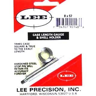 Il Case Length Gauge di LEE Precision offre un metodo preciso e semplice per rifilare alla lunghezza e quadrato della bocca del bossolo, utilizzabile con Cutter e Lock Stud.