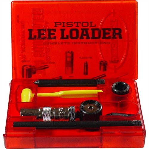 Il Lee Loader è un sistema di ricarica completo che include tutto il necessario per ricaricare, come Sizing Die, Decapping Chamber e Bullet Seater.
